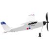 LALADEFIEE Kit Modellino Aereo con Molla Blu Aeromodello Lancio Manuale per Gioco Educativo Stem Facile da Montare Sicuro e Adatto Principianti e Attività di Gruppo all Aperto