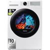 Samsung Asciugatrice Crystal EcoDry DV80DG52B0AHET, 8 kg, Pompa di Calore, Wifi, Optimal Dry Sensor, Air Refresh, Porta Reversibile, Carica Frontale, 60L x 85H x 60P cm