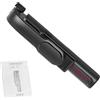 Yanmis Treppiede Selfie Stick Supporto per Telefono Portatile Allungabile da 90 Cm con Supporto Girevole a 360° Telecomando BT Compatibile con per Viaggi Vlogging Live Streaming (K26 Versione Base)