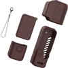 Kaeltsyn Durability - Skin antiscivolo in silicone per Pocket 4 All Port accessibile e copriobiettivo Action Camera Defender