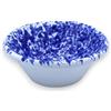 SICILIA BEDDA CAPACI Lemmo, Ciotole in Ceramica Siciliana Decoro Screziato Blu, Varie opzioni Dimensione (1Unità) - Misura: Ø 20 cm