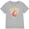 KPOP Demon Hunters Huntrix Mira Collegic T-Shirt Bambini, Rosa Acceso, 5-6 A