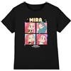 KPOP Demon Hunters Huntrix Mira Chibi Boxes T-Shirt Bambini, Grigio Heather Sportivo, 9-11 A