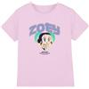 KPOP Demon Hunters Huntrix Zoey Collegic T-Shirt Bambini, Grigio Heather Sportivo, 7-8 A