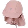 Sterntaler Schirmmütze Nackenschutz Herz, Cuffia da Nuoto Ragazzi Unisex, Zartrosa, Normal