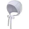 Sterntaler Berretto con nastrino, Unisex, età: da 0 Mesi, Taglia: 33, Bianco