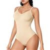 Aullwyr Body Contenitivo Donna Intimo Modellante Pancia Piatta Shapewear Bodysuit Snellente Tracolla Regolabile