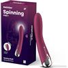 Satisfyer Spinning Vibe 1 Dildo Vibratore per il Punto G | 12 Programmi di Vibrazione e 5 Programmi di Rotazione | Sex Toy per Donne | Sex Toys con Testa rotante | Impermeabile (IPX7)