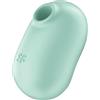 Satisfyer Pro To Go 2 Vibratore | Doppio Motore | Compatto e ricaricabile | Impermeabile (IPX7) | Vibratori a Onde di Pressione in Mint | Sex Toys per Donne