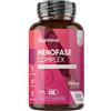 WeightWorld Integratore Menopausa 120 Capsule Vegane, 2150mg per Capsula, 1 al Giorno (4 Mesi), Integratori Donna con Trifoglio Rosso, Igname Selvatico, Salvia, Zinco, Magnesio, Ferro, Vitamine B6, B9, B12 e D3