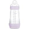 MAM Biberon Anticocoliche, 2-4 mesi, 260 ml, con tettarella a 2 flusso medio in silicone, facile da accettare, autosterilizzabile, facile da pulire, Easy Start Anti-Colic, rosa opaco, confezione da 1