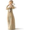 Willow Tree 26104 Pace sulla Terra Resina, Design di Susan Lordi, 21 cm