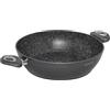 Aeternum, Petragres Ecosolution, Tegame Antiaderente, Diametro 24 cm, Full Induction, Adatto all'Induzione, Rivestimento PFAS FREE, Grigio scuro