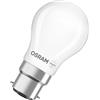 OSRAM Lampada LED Superstar Plus P60 Filament 5,5W 927, bianco caldo 2700K, B22d, satinata, 806 lm, Ra≥90, dimmerabile