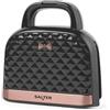 Salter Tostiera elettrica a 2 panini - Tostapane a forma di borsa con piastre antiaderenti profonde, controllo automatico della temperatura, manico a tocco freddo, 750 W