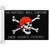 AZ FLAG Bandiera Nautica Pirata senza morale 45x30 cm Anelli Plastica
