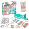 BANDAI - Rainbow Loom WrapIt - Kit per Braccialetti dell'Amicizia - Confezione 648 Pezzi - 20 Progetti Fai-da-te Macramè, Perline, Fili Colorati - Regalo Creativo - Giocattolo per Bambini 8+ - CD0164