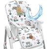 Totsy Baby Copri seggiolone pappa universale - copriseggiolone bambino e bambina cuscino imbottitura riduttore per sedia con un rivestimento impermeabile stabile certificato Oeko-Tex Africa