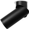 KYOTECH Nero Faretto da Parete o Soffitto Orientabile, Attacco GU10 per Lampadina, Plafoniera, Lampada da Soffitto per Ingresso, Applique per Camera da Letto o Corridoio, Lampadina Non Inclusa