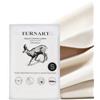 Turnart Pelle di Daino per Auto, Naturale Asciugatura Magica Premium per Auto, Senza Lanugine, Senza Graffi (S/50x40cm)