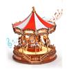 ROWOOD Carosello Puzzle 3D in Legno, Modellismo Da Costruire Per Adulti, Scatola Musicale Fai Da Te, Modello Giocattolo, Ideale Come Regalo Di Natale E Compleanno