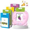 VISATOR Talking Flash Cards 224 Parole Schede Flash Cards Parlanti Flash Cards Flash Cards Bambini Giocattoli Educativi per Bambini 3+ Anni Autismo Giochi Regali di Compleanno Giochi Montessori(Rosa Italiano)