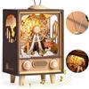 RoWood Puzzle 3D Carillon e Luce Notturna in Legno | Modellismo da Costruire Modellini da Costruire per Adulti | Regali di Natale di Compleanno per Adulti Adolescenti
