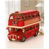 ROWOOD Puzzle 3D in Legno Bus Turistico Di Londra, Kit Modello Retrò Da Costruire Per Adulti, Crea Il Tuo Kit Di Costruzioni in Legno, Regalo Creativo Per Il Giorno Di Compleanno E Natale