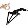 JS Parti Supporto Targa Lungo Per Valigia, Adatto A KAWASAKI VERSYS 650, + LED