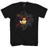 Pokémon Pokemon Mono Eeveeloutions Eevee - Maglietta, Adult Black, L