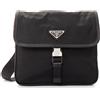 PRADA Borsa a tracolla Prada in nylon nero tessuto a tracolla uomo mai usata 2025FW