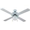 Kooper 2160666 Ventilatore Soffitto con 4 Pale, 130 cm, 60 W, Bianco