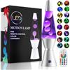 AONESY Grandi lampade lava nere con telecomando: lampada lava per bambini 17 cambi di colore controllabili | Lampada glitter grande rosso/blu/verde/arancione | Lampada lava grande xxl per camera da