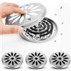 Lovesmile Porta Zampironi, 4 Pezzi Porta Spirale Antizanzare, Porta Spirali Antizanzare, Portatile Porta Zampirone con Copertura, Porta Antizanzare per Casa Campeggio Viaggi