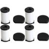 Donkivvy Confezione da 4 filtri HEPA e filtri in Spugna compatibili con ricambi per aspirapolvere con Filo per Iwoly V600