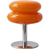 Agatige Lampada a fungo per camera da letto, piccole lampade da comodino con crostata alluovo retrò Decorazione unica per funghi per la casa Luce notturna da scrivania per soggiorno (USB Button Switch)