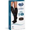 ITALSILVA COMMERCIALE Srl Linea Uomo 70D Calza Cotone Blu Tg.S/M Sauber