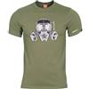 Pentagon Uomo Ageron T-Shirt Maschera Antigas Oliva taglia XL