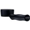 Normcore Portafiltro senza fondo per Gaggia, 58 mm, rivestimento PVD in titanio, testa di gruppo con manico in alluminio anodizzato nero, compatibile con macchine da caffè Gaggia Classic