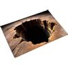 Generico Optical Illusion Rug, 3D Rugs Optical Illusion, Rug That Looks Like A Hole - Non-Slip Doormat for Entrance Entryway Kitchen Bathroom