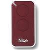 NICE Trasmettitore Telecomando Radiocomando Inti 2 Ch Red Rosso NICE INTI2R Originale