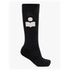 Isabel Marant Logo Socks CT001JFA A1C11A 01BK 151060429