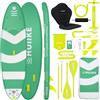 HUIIKE Tavola Sup Gonfiabile Adulti 10' Convertibile in Kayak. Stand Up Paddle, 130 kg