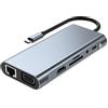 Value Docking station VALUE USB Type-C, HDMI 4K60, 1 porta Gigabit Ethernet, 2 porte USB-A + Type-C PD, 1 slot SD/microSD, 1 uscita audio