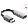 Delock 64366 DELOCK Aktiver DisplayPort 1.4 > HDMI Adapter 8K HDR Funkt.