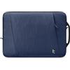 tomtoc 360° Slim Custodia per Nuovo 15 Pollici MacBook Air M5 (2026), M4/A3241 (2025), M3/A3114, M2/A2941, Protezione Integrale CornerArmor, Custodia per Laptop con Scomparto per Accessori