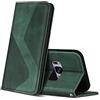 ZONNAVI Cover per Samsung Galaxy S8, Flip Custodia Pelle PU con [Slot Cart] [Supporto Stand] [Magnetica], Cover a Libro Portafoglio per Samsung Galaxy S8 (Verde)