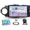 Rimoody 4G+64G Android Autoradio per Toyota Yaris Grmn 2012-2017 9 Pollici Incell Touchscreen Radio Wireless Carplay Android Auto GPS Navi WiFi Canbus Mirror Link Bluetooth FM/RDS EQ/SWC Telecamera Posteriore