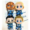 SEGA MARVEL Fantastic Four First Step &you Mascot Peluche Doll Set Completo di 4 2025