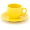 Set 6 Tazzine da caffè in Gres Kaleidos Giallo